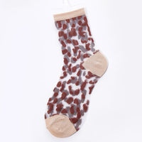 Thumbnail for Cheetah Women Summer Sheer Socks