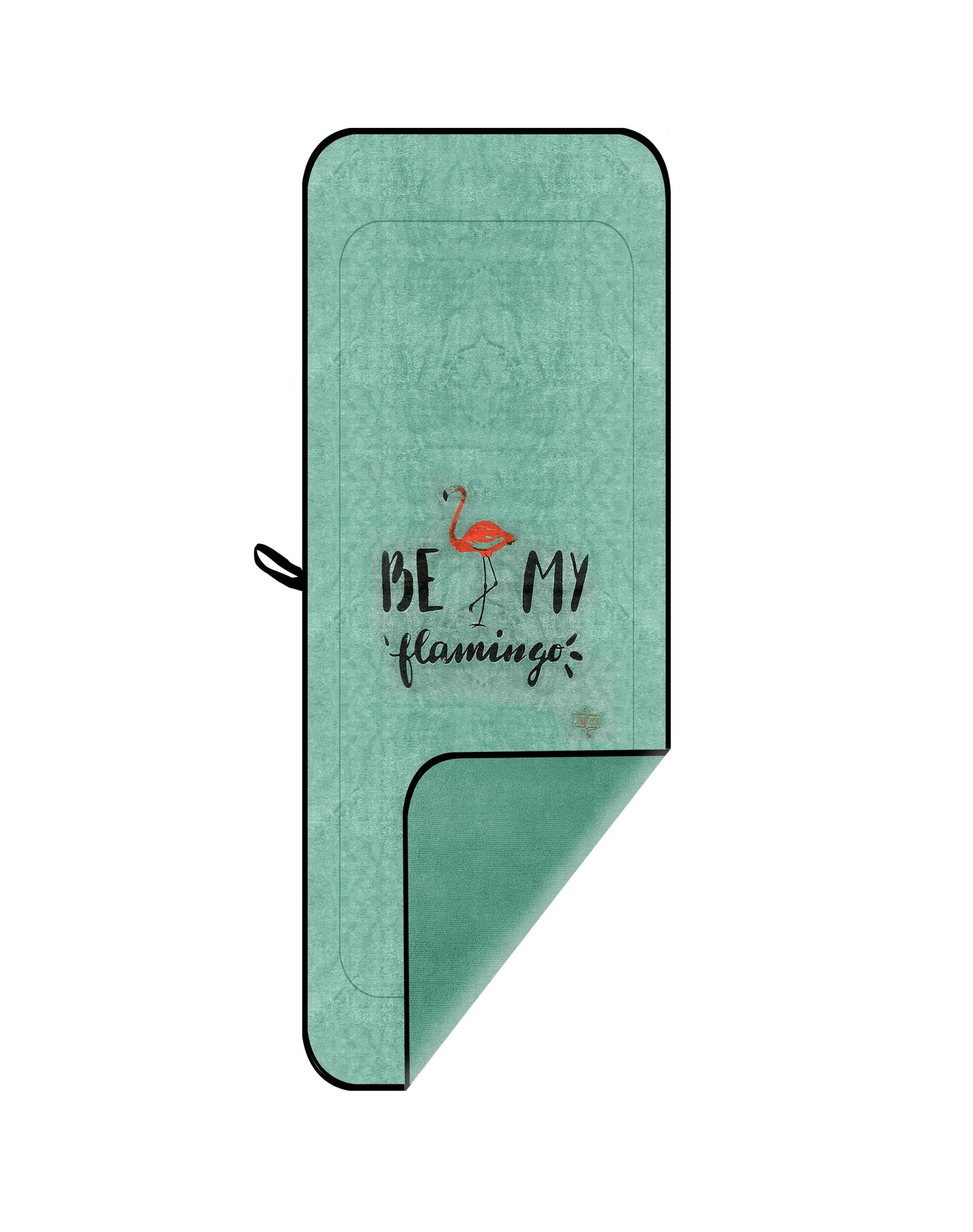 SuperSoft Be My Flamingo Kitchen/Gym Towel