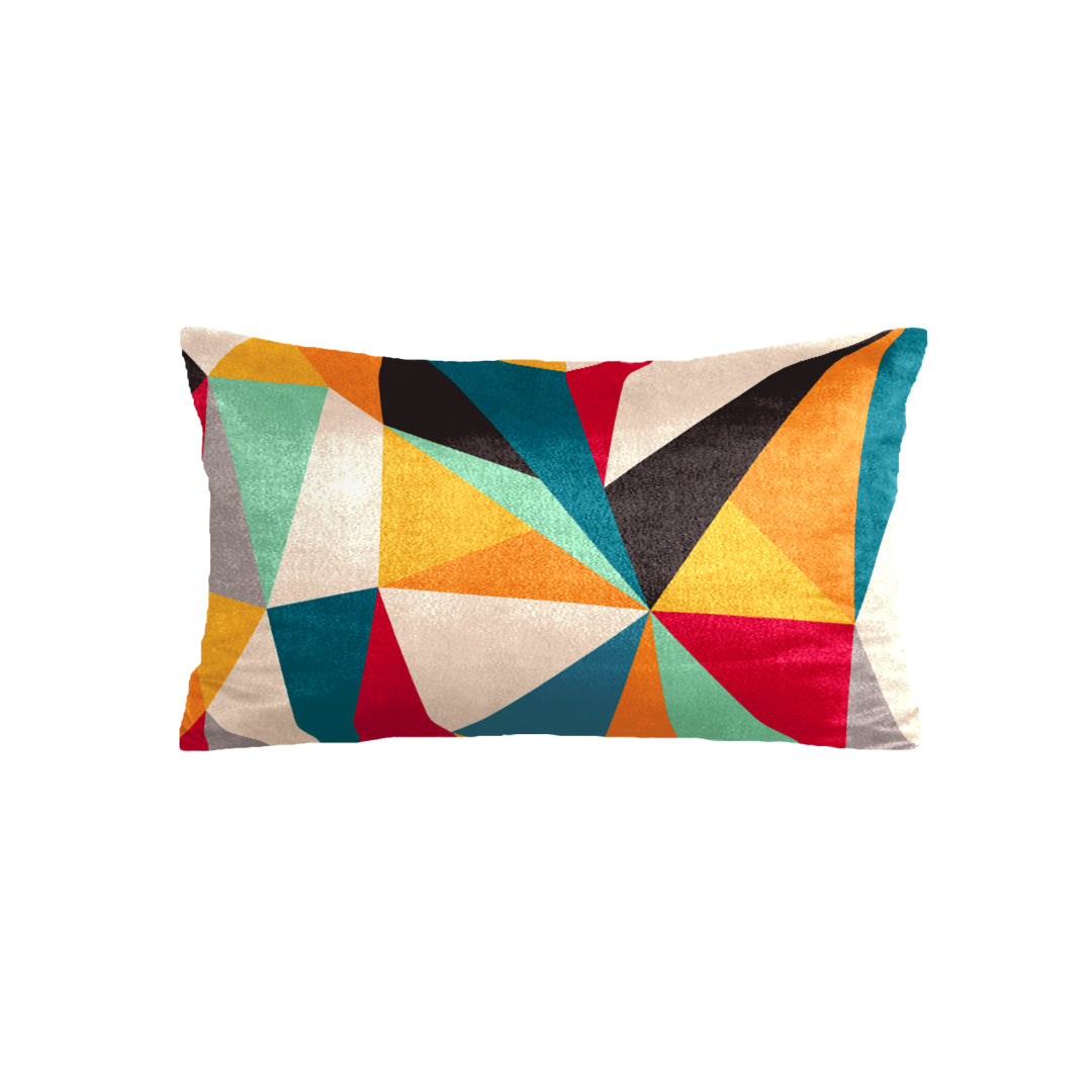 SuperSoft Colorful Geometric Rectangle