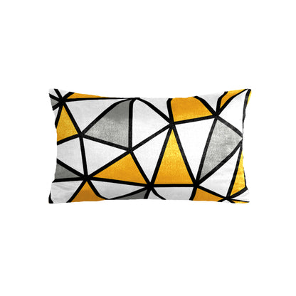 Super Soft Yellow Geometric Rectangle