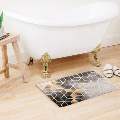 SuperSoft Smoky Cubes Door Mat