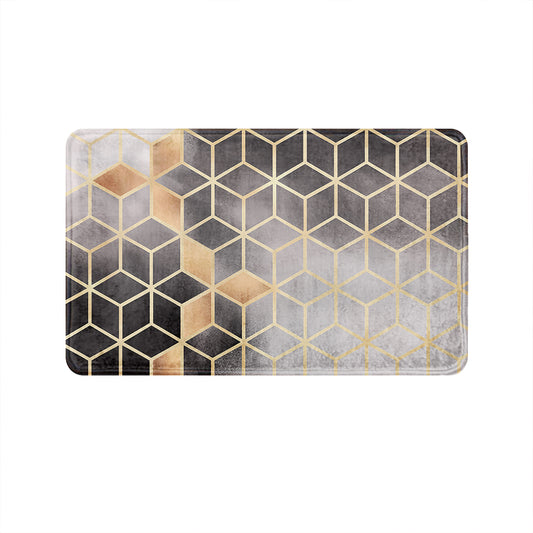 SuperSoft Smoky Cubes Door Mat