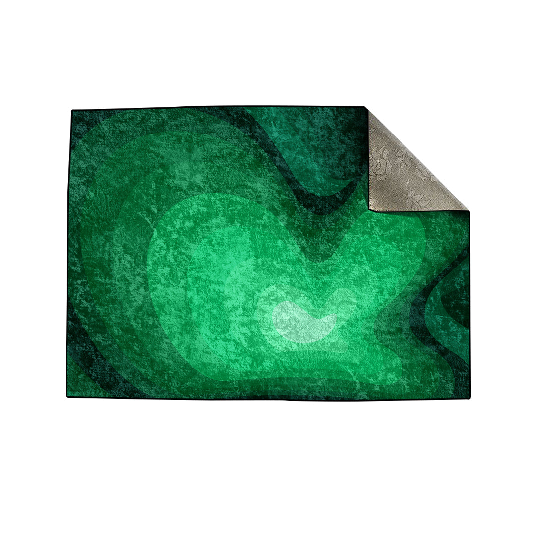 Shades of Green Centerpiece (Rug)