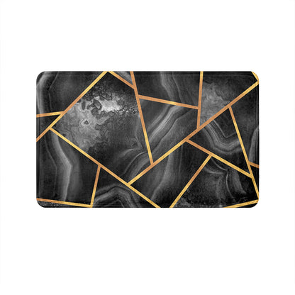 SuperSoft Black Mosaic Door Mat