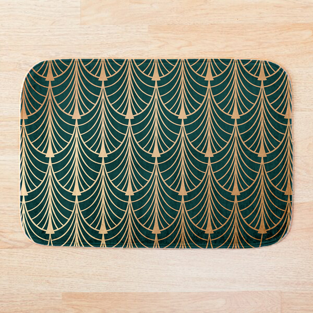 SuperSoft Gold Emerald Door Mat