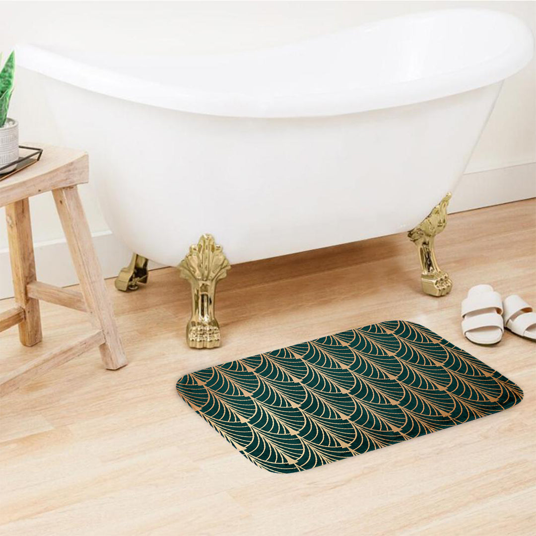 SuperSoft Gold Emerald Door Mat