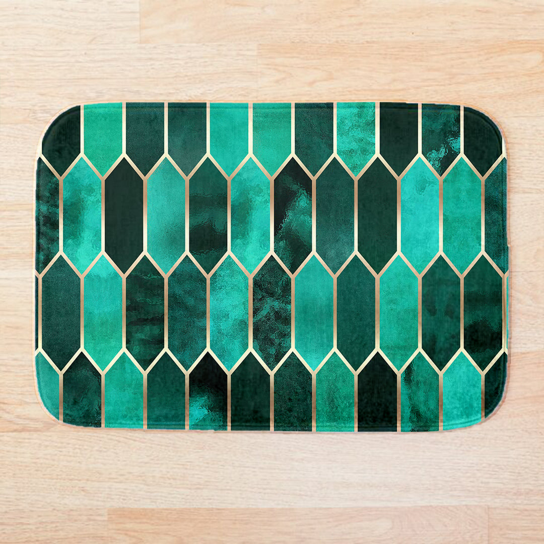 SuperSoft Stained Glass Door Mat