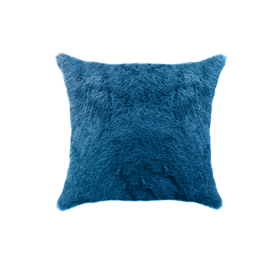 Soft Fluffy Plain Throw Pillows