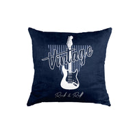 Thumbnail for SuperSoft Vintage Music Theme Throw Cushion