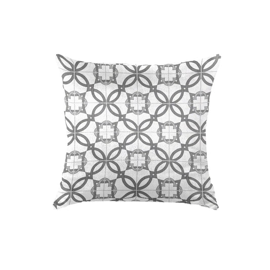 SuperSoft Grey & White Tiles