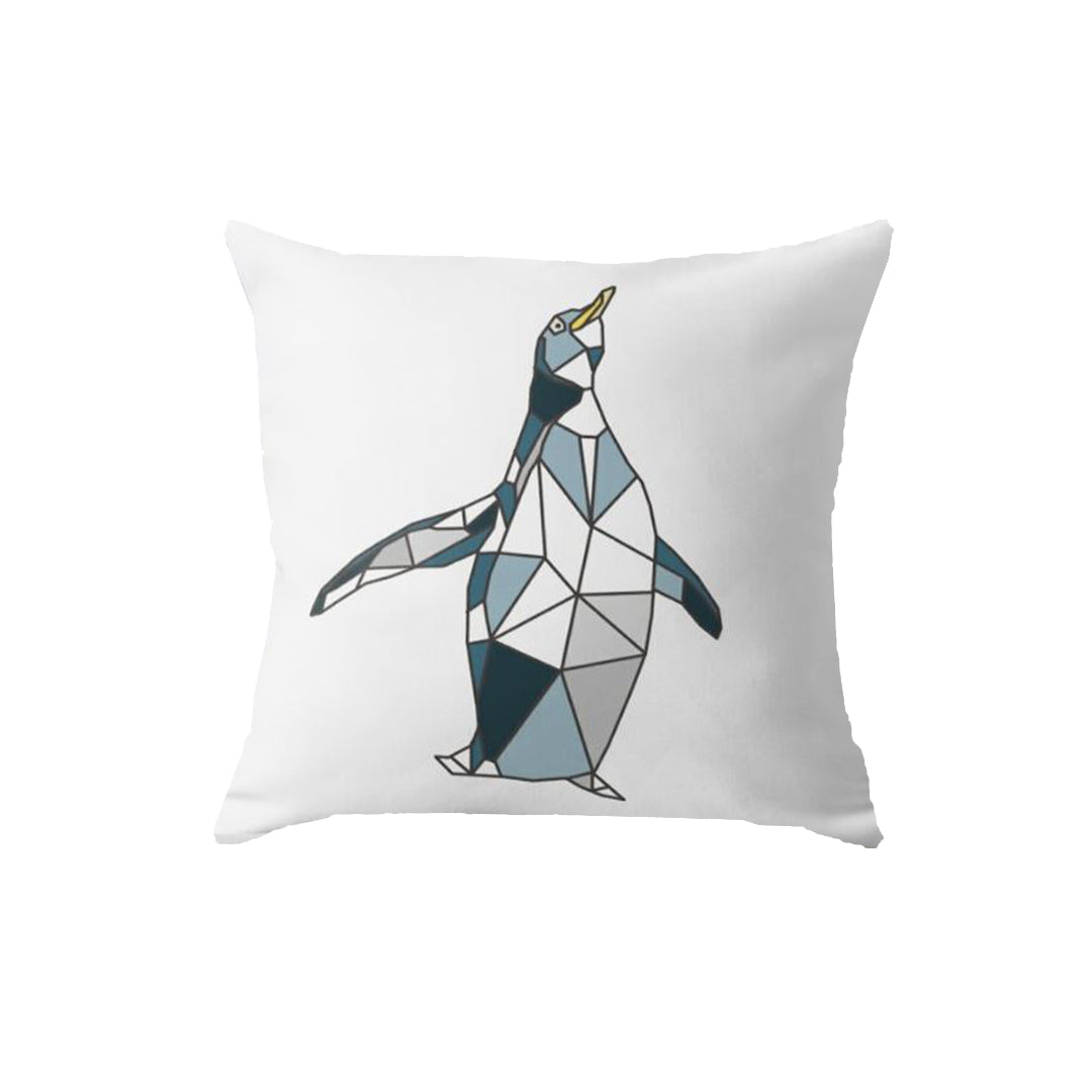 SuperSoft Cheering Penguin Throw Pillow