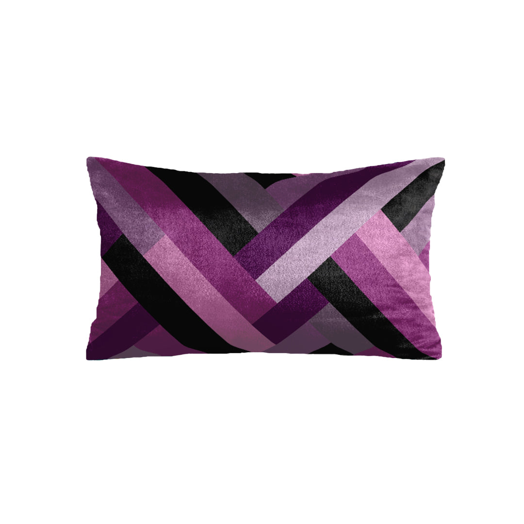 SuperSoft Purple Lines Rectangle