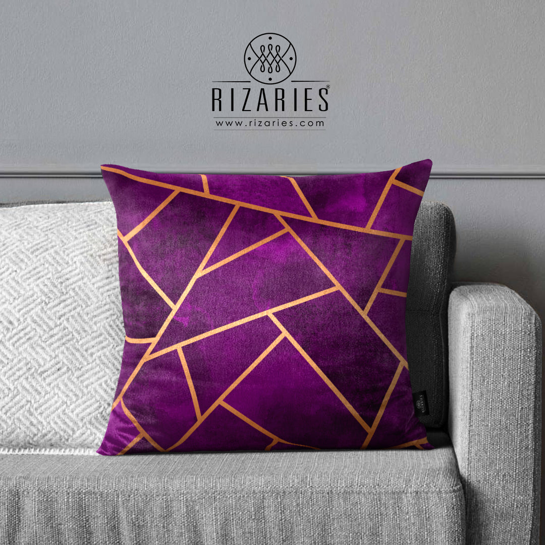 SuperSoft Purple Geometric