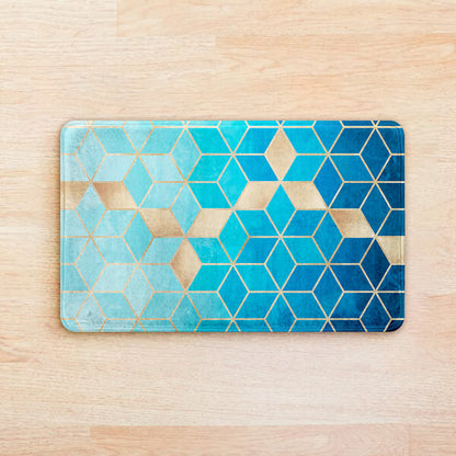 SuperSoft Sky & Cubes Door Mat