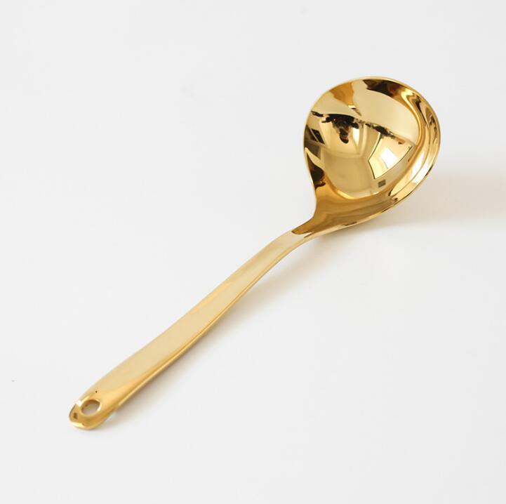 Gravy Gold Serving Single Spoon
