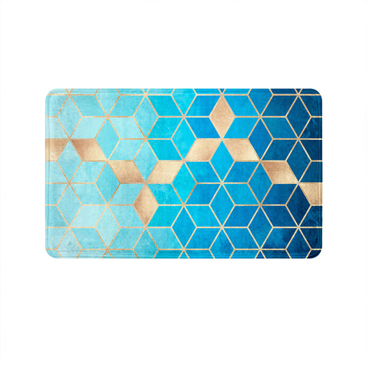 SuperSoft Sky & Cubes Door Mat