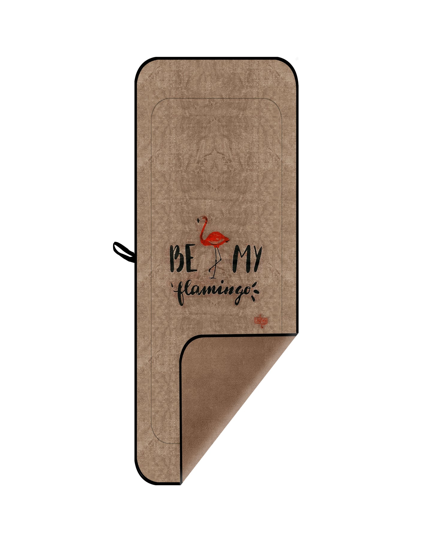 SuperSoft Be My Flamingo Kitchen/Gym Towel