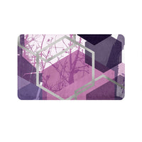 Thumbnail for SuperSoft Purple & Silver Door Mat