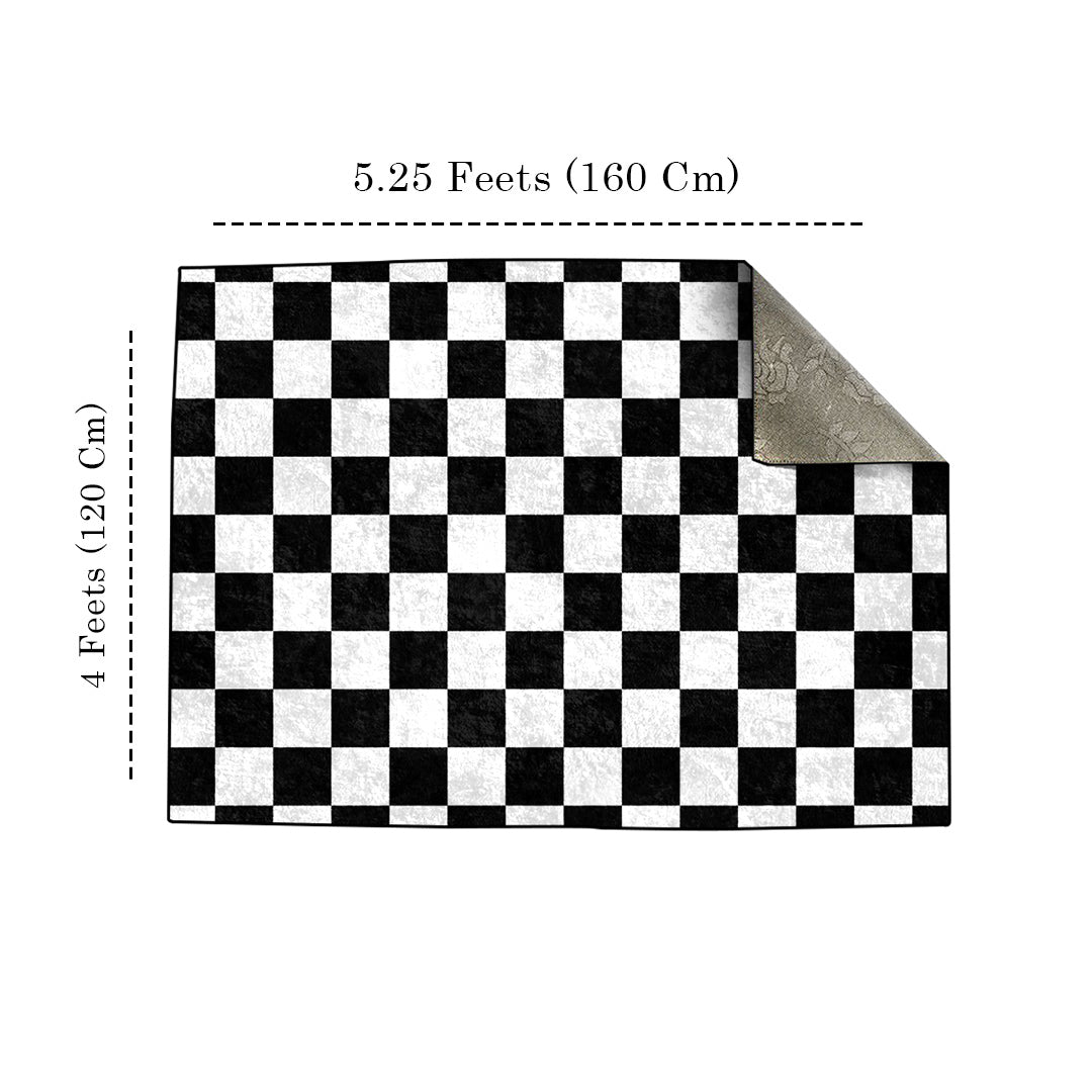 Black & White Box Centerpiece (Rug)