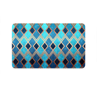 Thumbnail for SuperSoft Turquoise & Gold Door Mat