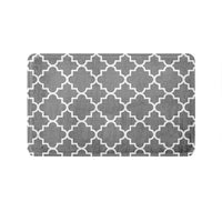 Thumbnail for SuperSoft Grey & White Door Mat