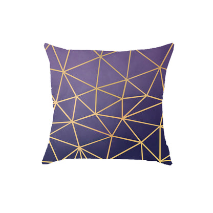 SuperSoft Purple Spark Throw Pillow