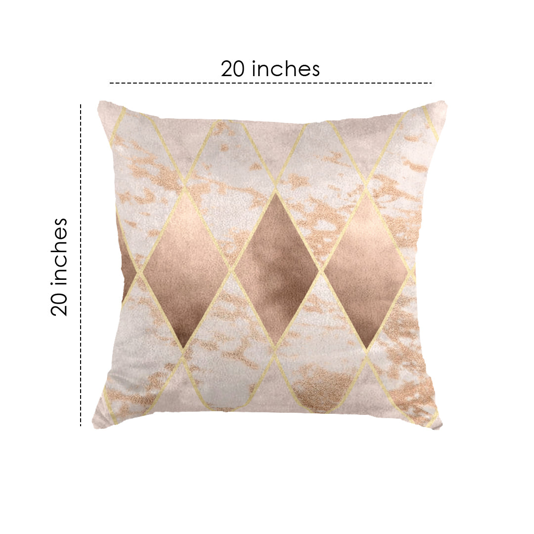 (20" x 20") SuperSoft Copper Luxe Throw Cushion