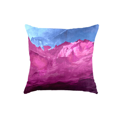 SuperSoft Shades of Pink with Blue Abstract