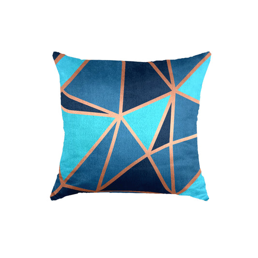 SuperSoft Teal Metallic Throw Pillow