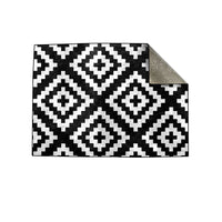 Thumbnail for Black and White Geometric Centerpiece (Rug)