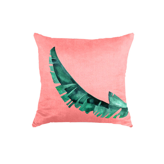 SuperSoft Pink Tropical Leaf 2