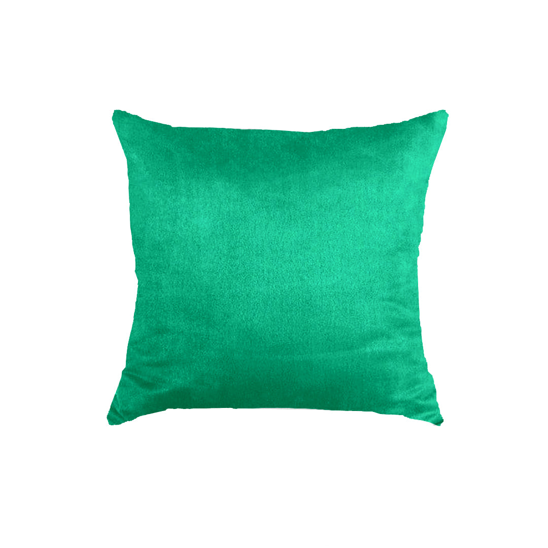 SuperSoft Plain Lite Green Throw Cushion
