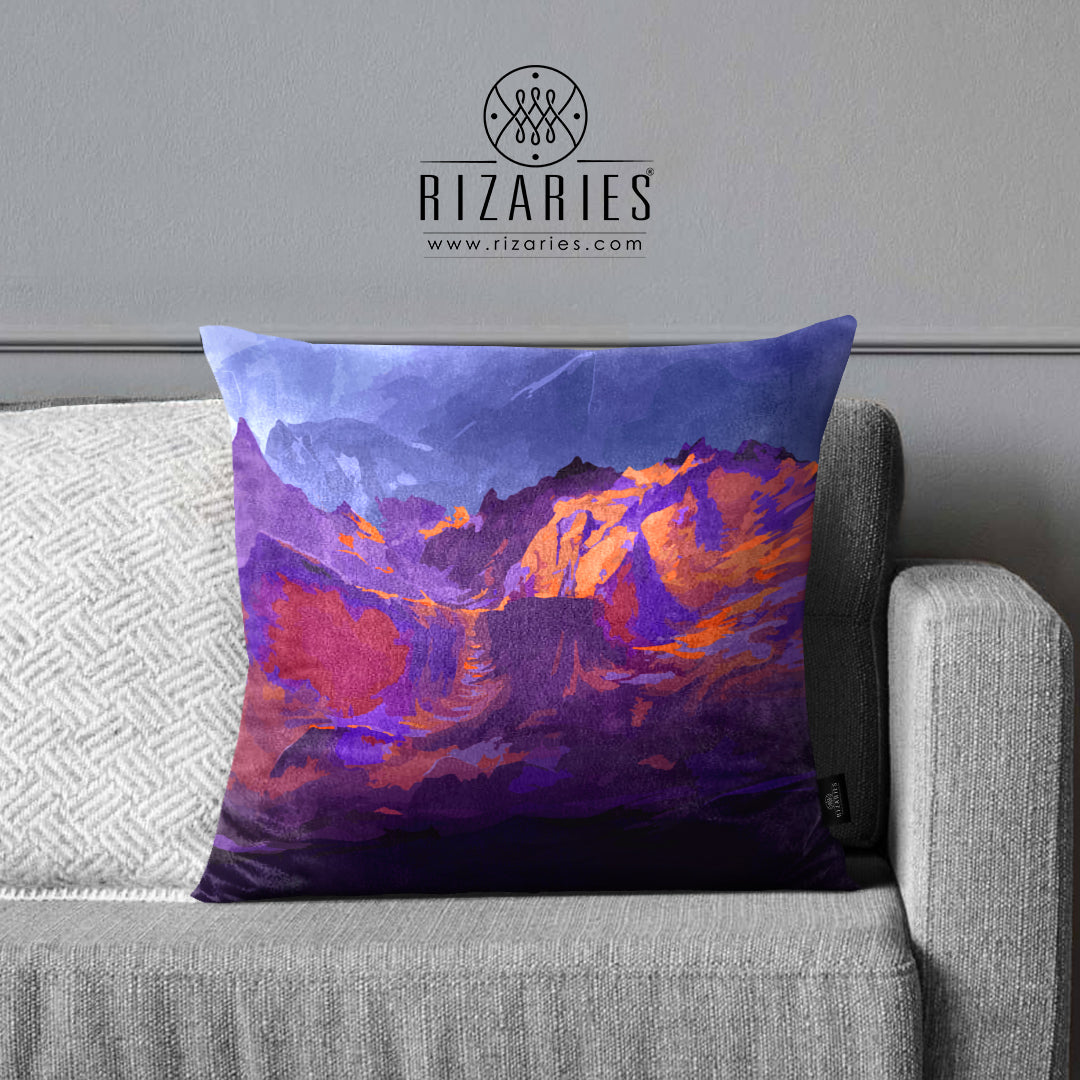 SuperSoft Purple Abstract Design