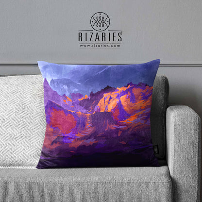 SuperSoft Purple Abstract Design