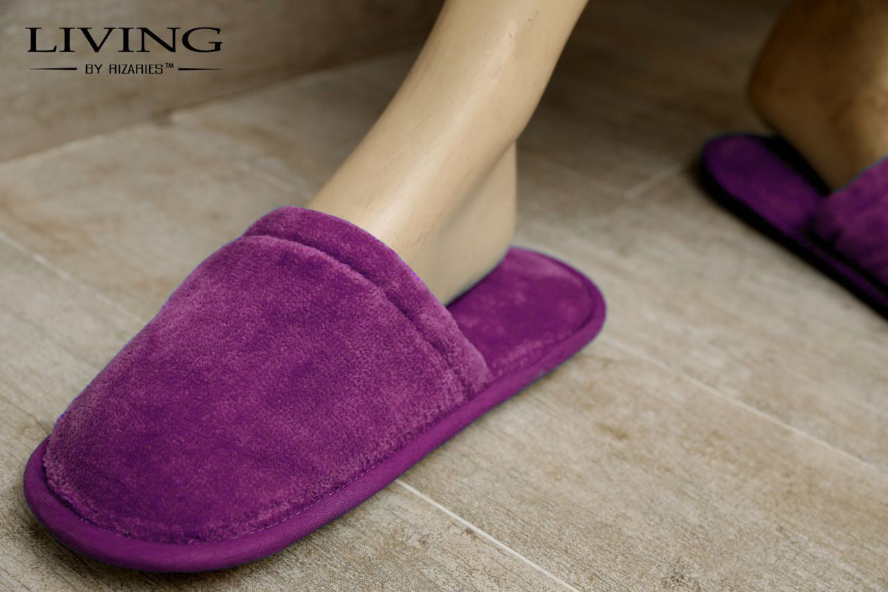 Velour Terry Slippers (All Colors)