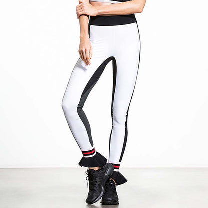 White & Grey Crazy Yoga Pants