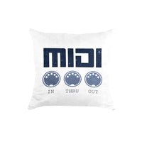 Thumbnail for SuperSoft Music Theme MIDI Throw Cushion