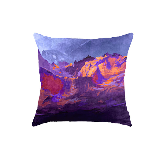 SuperSoft Purple Abstract Design