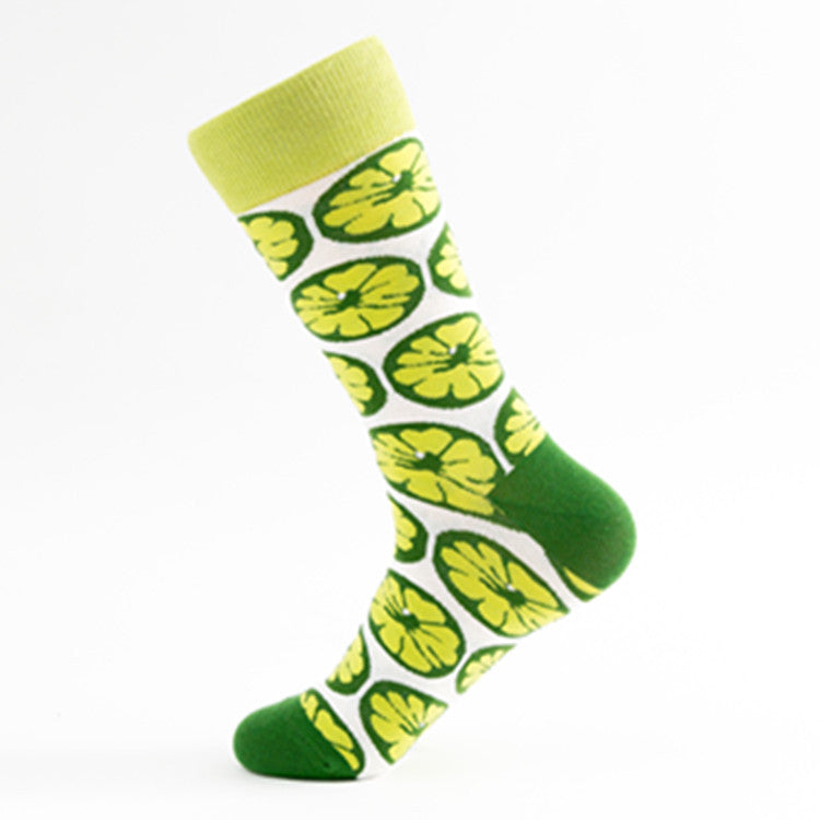 Lime Crazy Socks