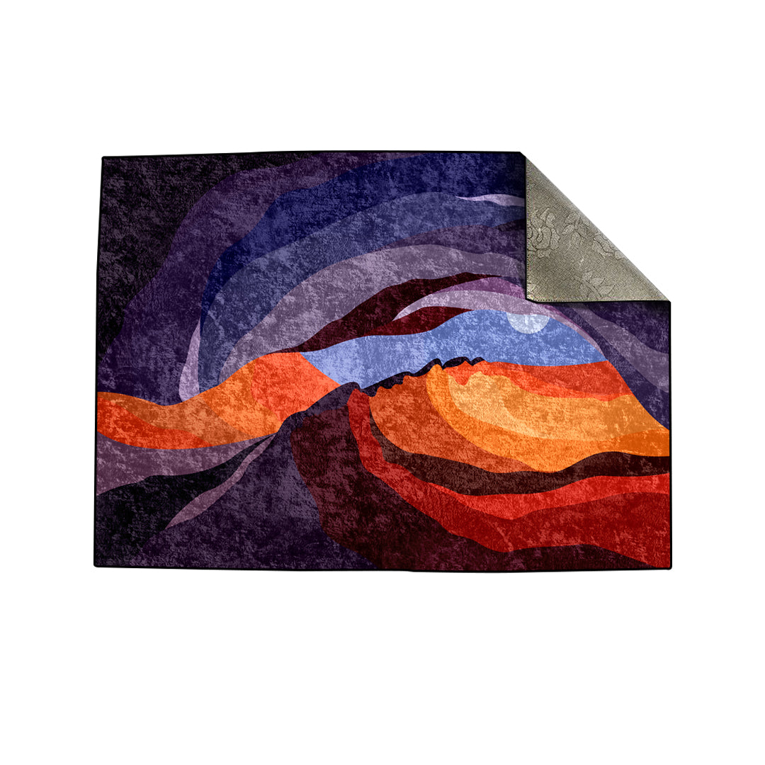 Purple Mountain Centerpiece (Rug)