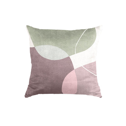 SuperSoft Mist Pink Abstract Throw Cushion