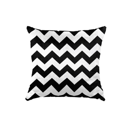 SuperSoft Black And White ZIG-ZAG