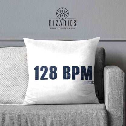 SuperSoft 128 BPM Music Theme Throw Cushion