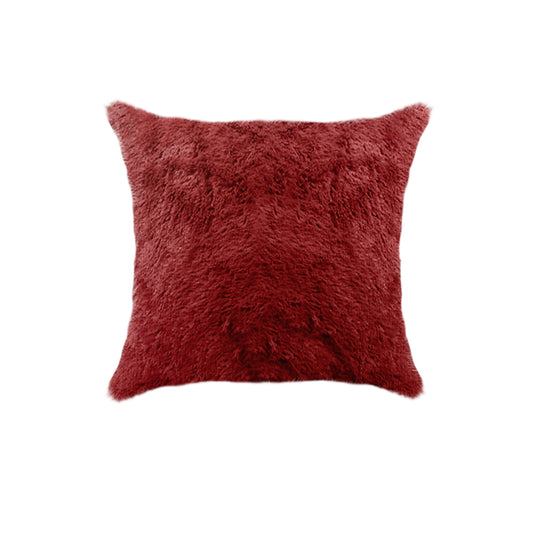 Soft Fluffy Plain Throw Pillows