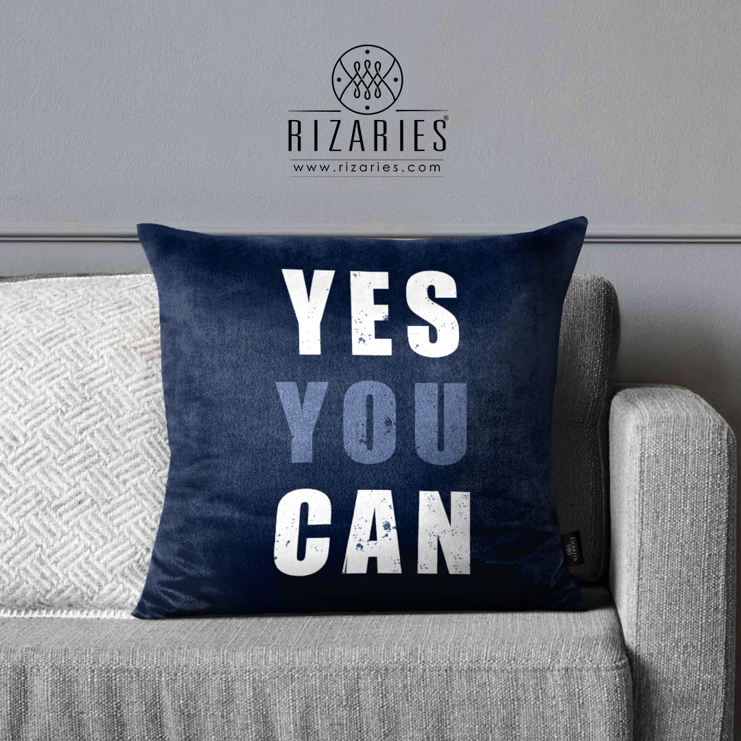 SuperSoft Yes You Can Throw Cushion