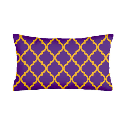 SuperSoft Mustard Quatrefoil Rectangle