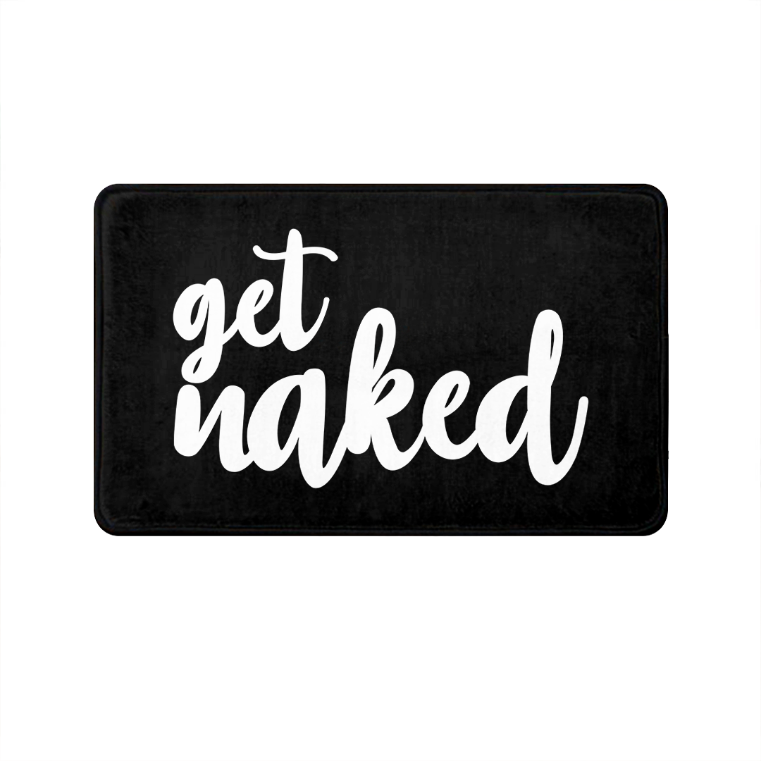 SuperSoft Get Nak Door Mat