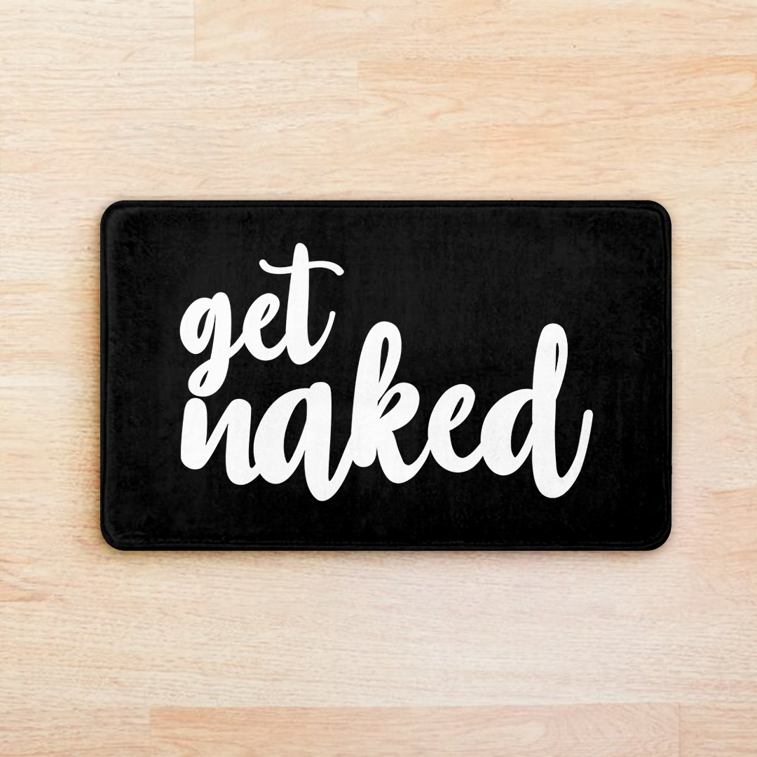 SuperSoft Get Nak Door Mat