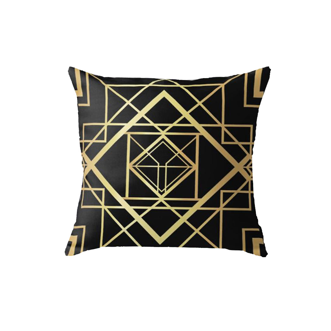 SuperSoft Art deco Abstract Throw Pillow