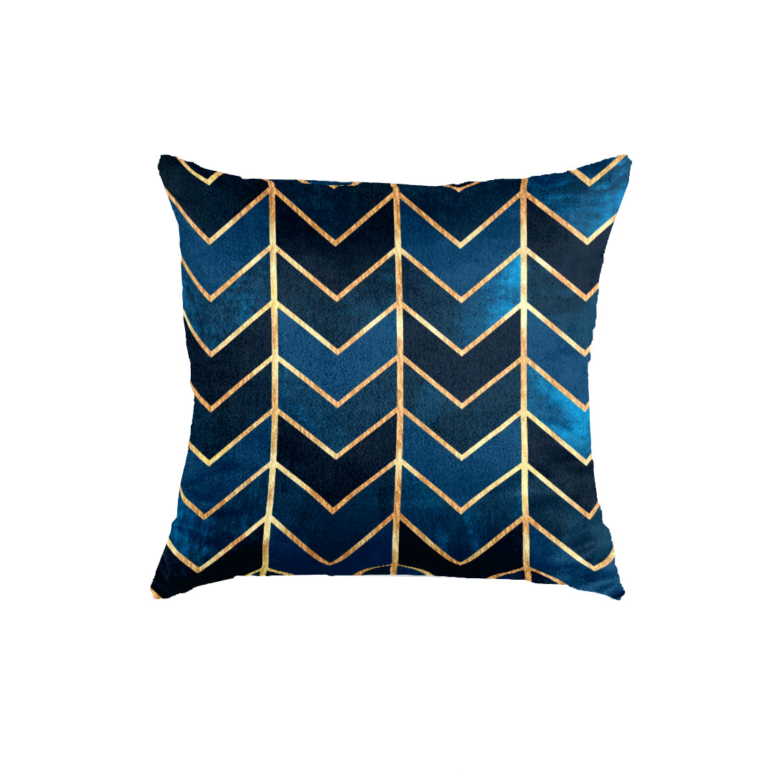 SuperSoft Arrow Blue Throw Pillow